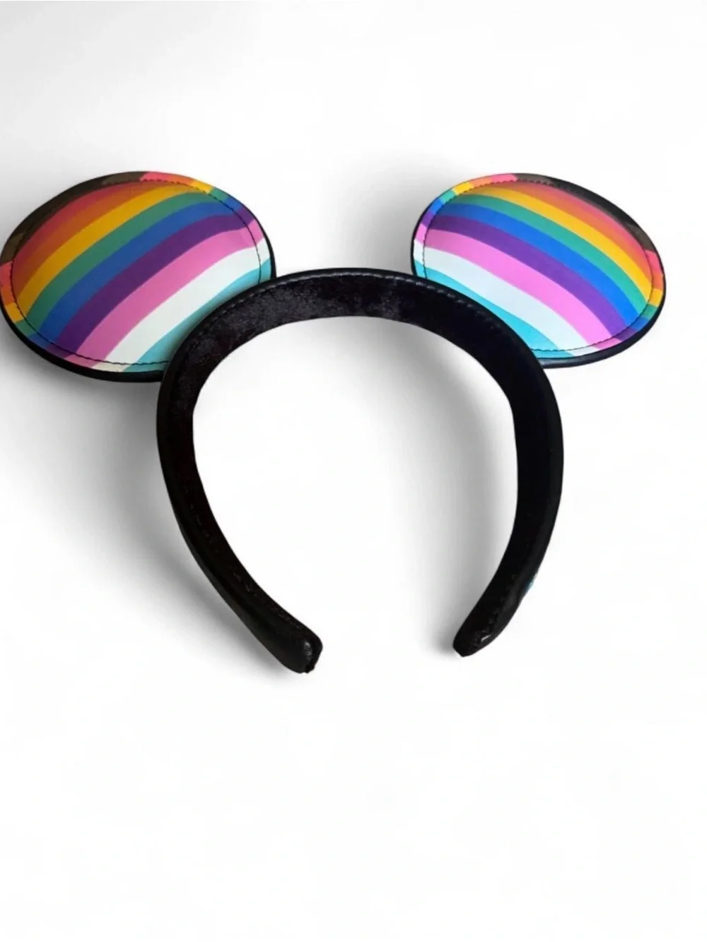 Disney Pride Rainbow Stripe Mouse Ear Headband
